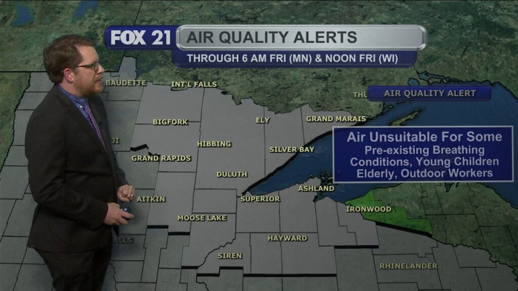 Thursday Evening Northland Forecast