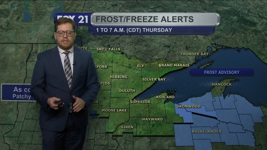 Wednesday Evening Northland Forecast