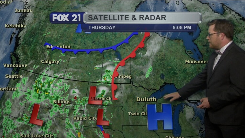 Thursday Evening Northland Forecast