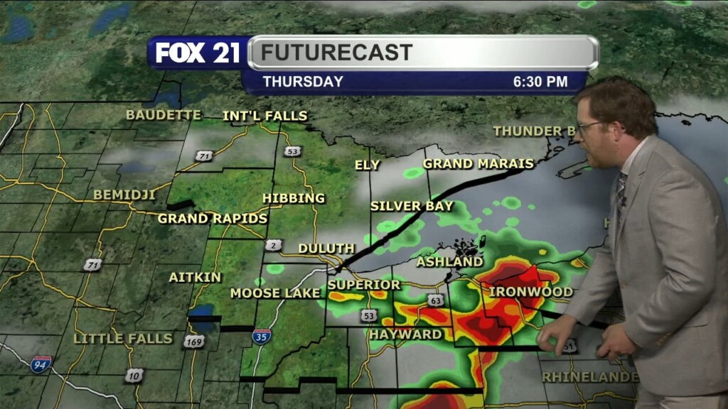 Wednesday Evening Northland Forecast