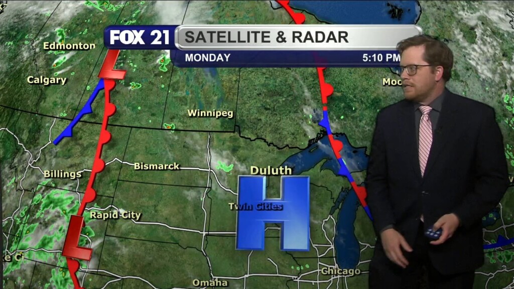 Monday Evening Northland Forecast
