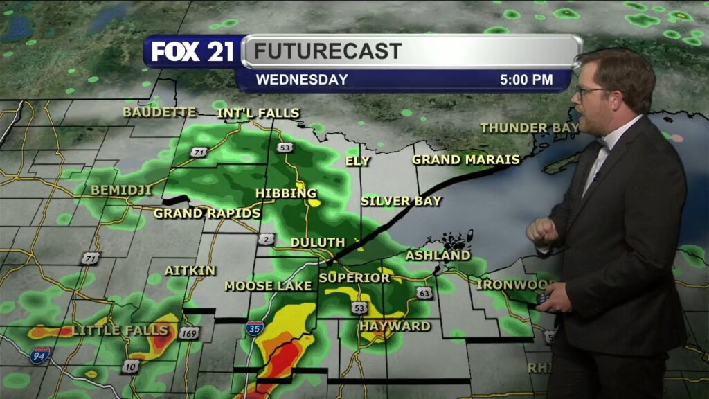 Tuesday Evening Northland Forecast