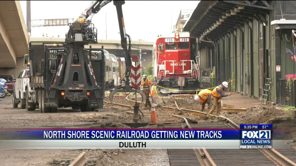 Railroad Tracks Being Replaced