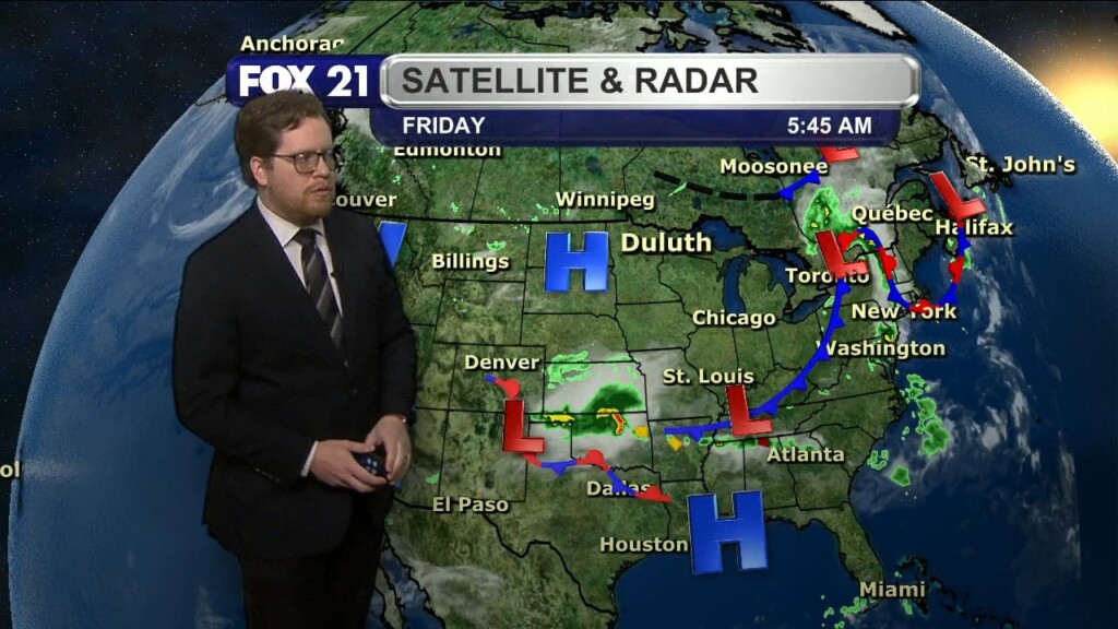Friday Morning Northland Forecast