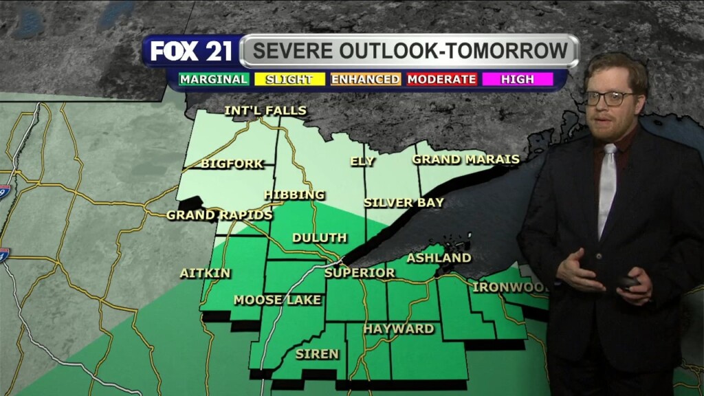 Sunday Evening Northland Forecast