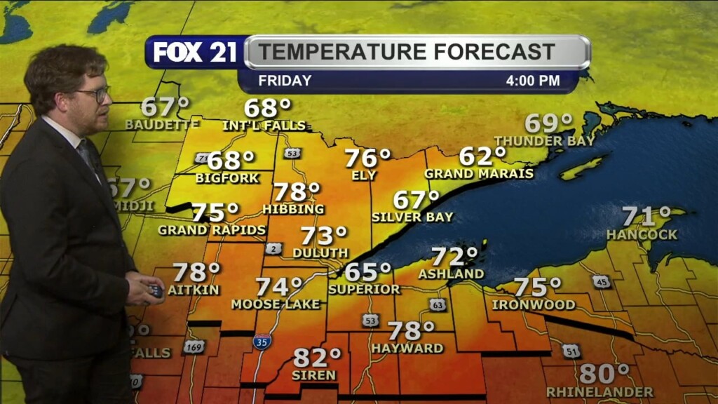 Thursday Evening Northland Forecast