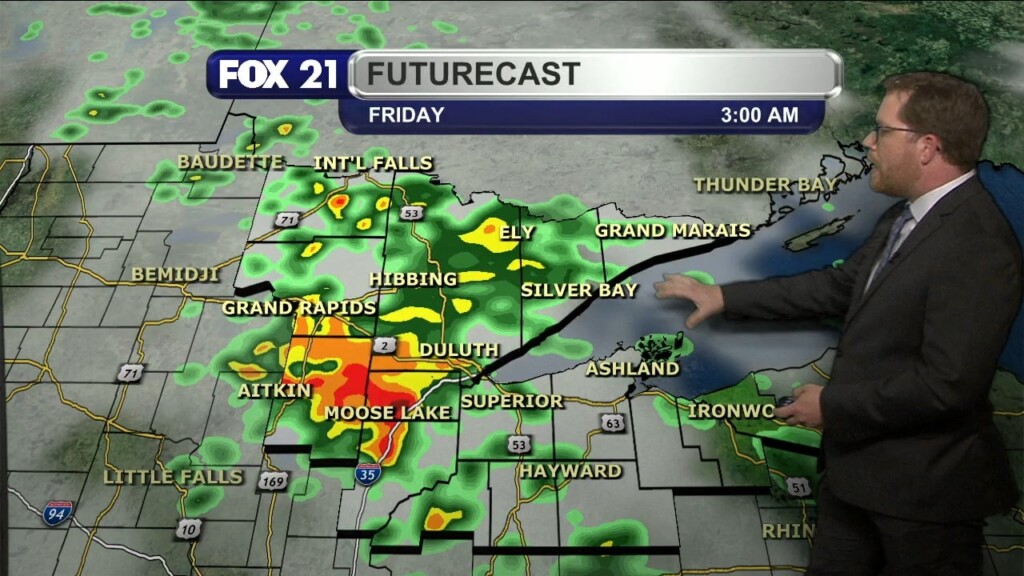 Thursday Evening Northland Forecast