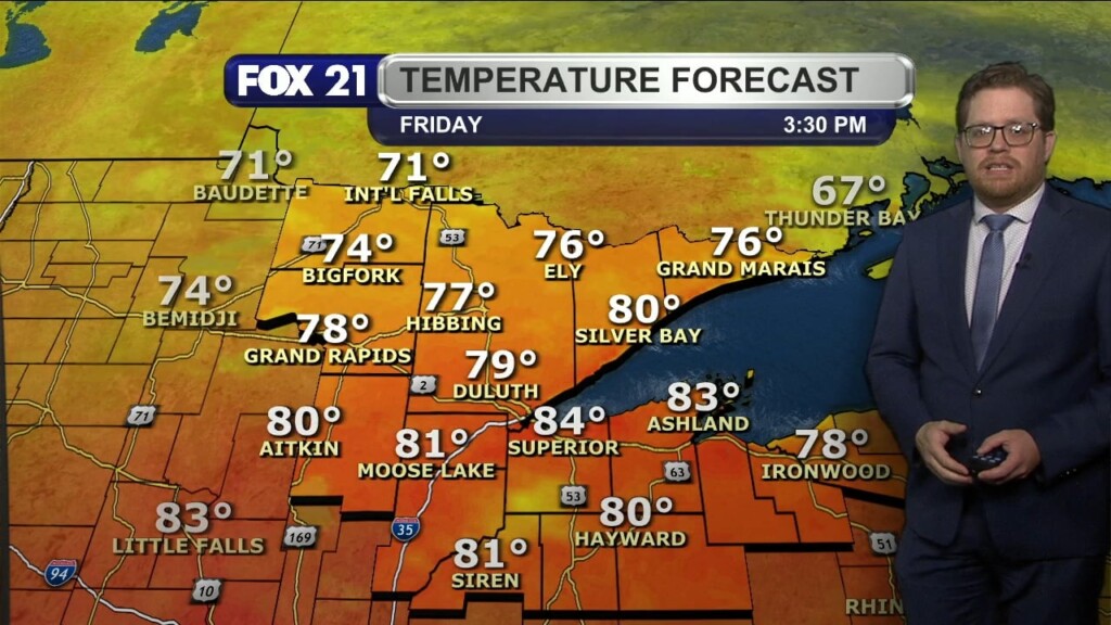 Thursday Evening Northland Forecast