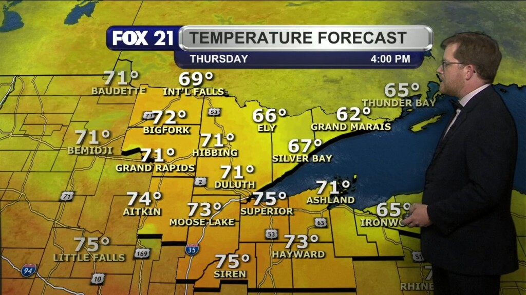 Wednesday Evening Northland Forecast