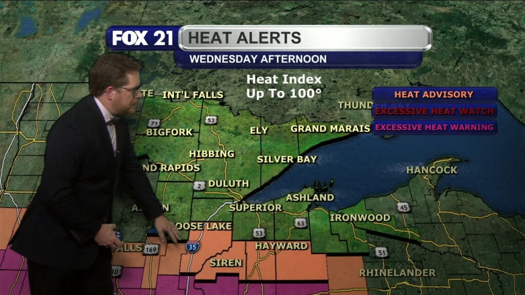 Tuesday Evening Northland Forecast