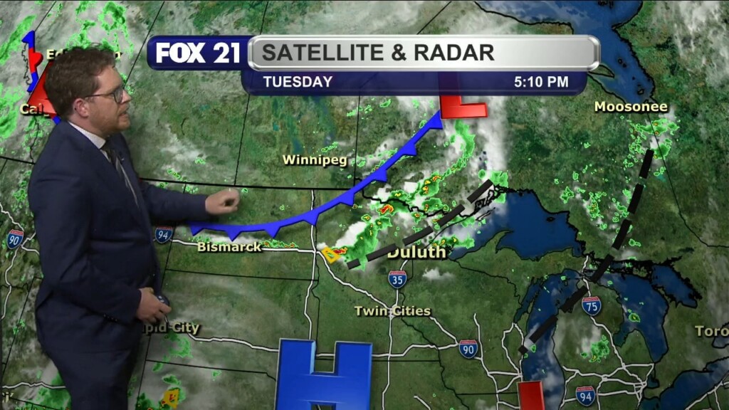 Tuesday Evening Northland Forecast