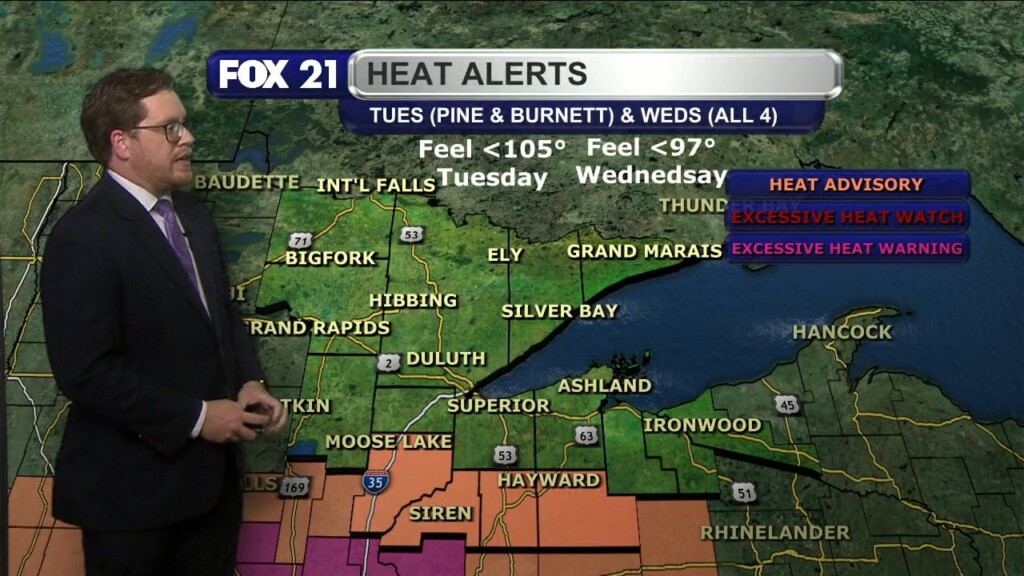 Monday Evening Northland Forecast