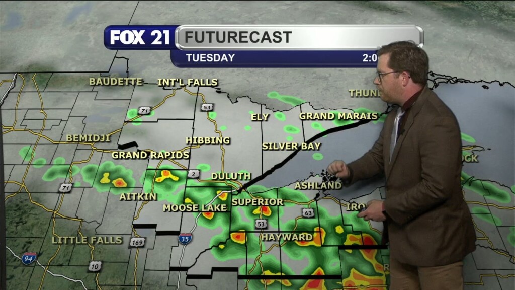 Sunday Evening Northland Forecast