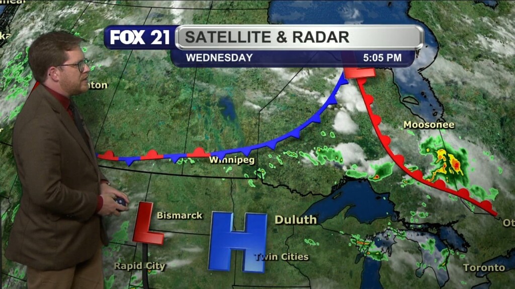 Wednesday Evening Northland Forecast