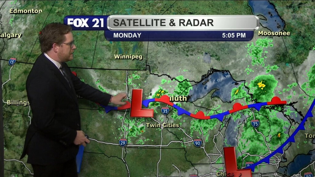 Monday Evening Northland Forecast