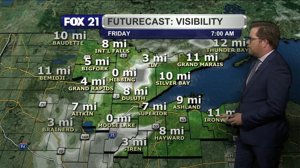 Thursday Evening Northland Forecast