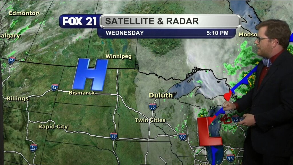 Wednesday Evening Northland Forecast