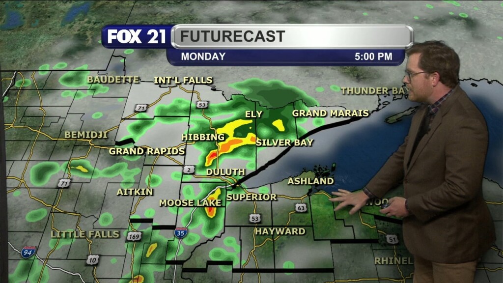 Sunday Evening Northland Forecast