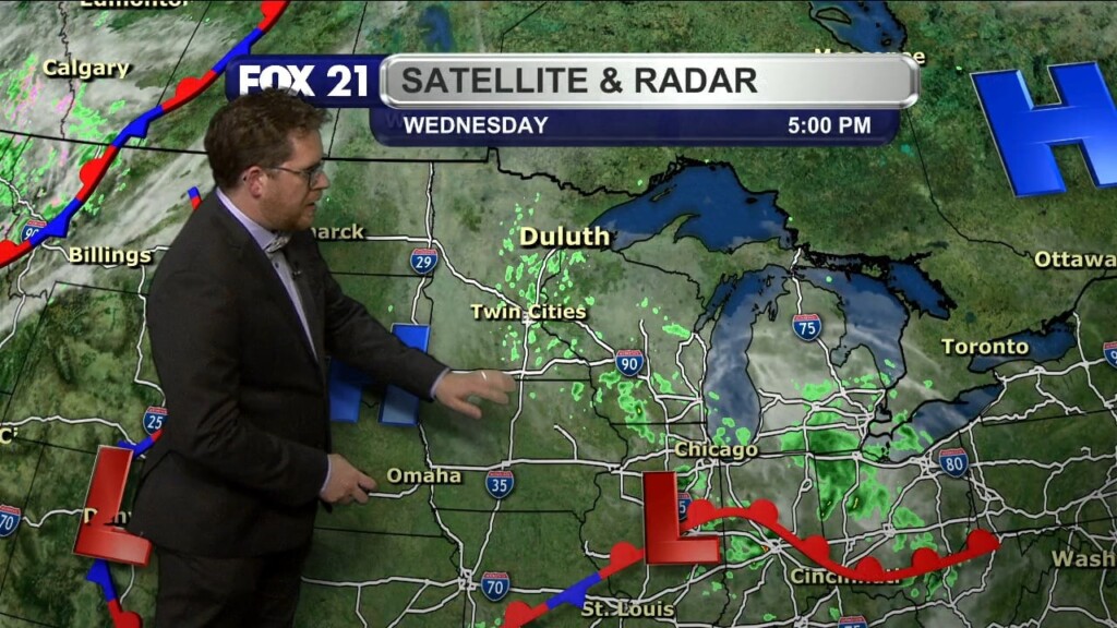 Wednesday Evening Northland Forecast