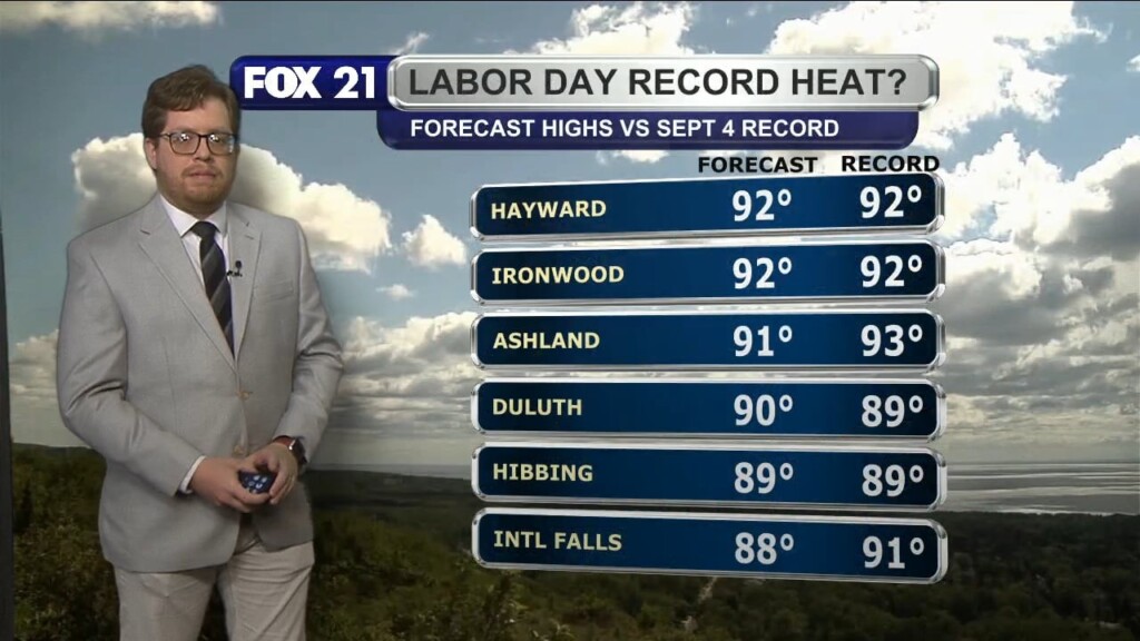 Sunday Evening Northland Forecast