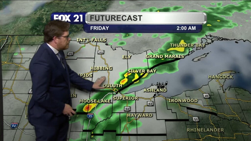 Wednesday Evening Northland Forecast