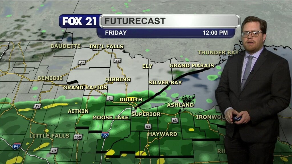 Wednesday Evening Northland Forecast