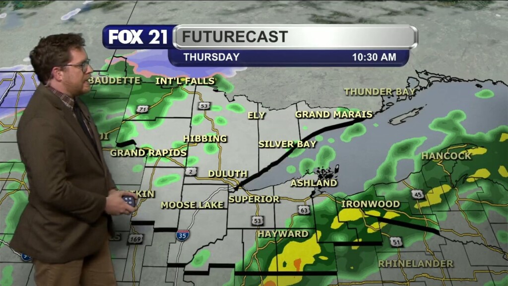 Wednesday Evening Northland Forecast