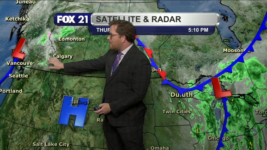 Thursday Evening Northland Forecast