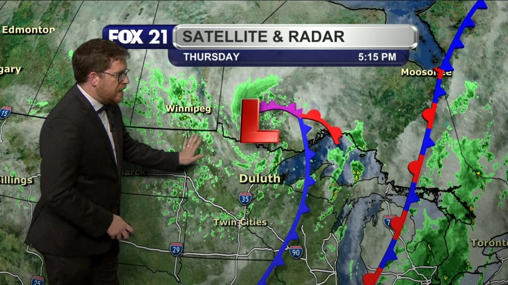 Thursday Evening Northland Forecast