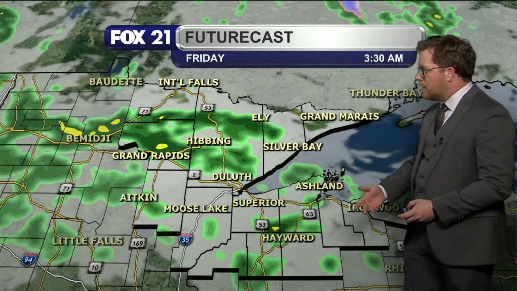 Wednesday Evening Northland Forecast