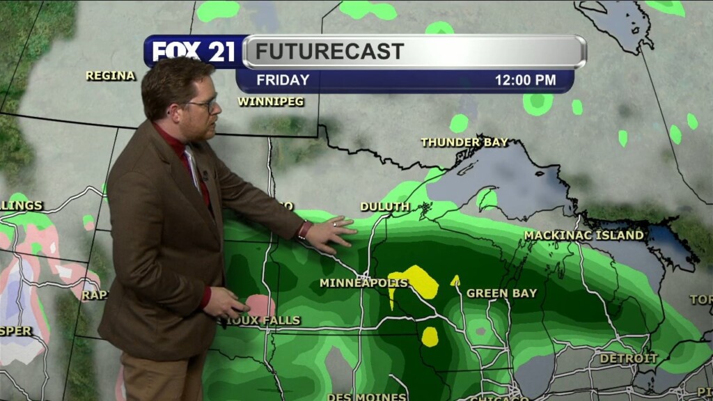 Tuesday Evening Northland Forecast