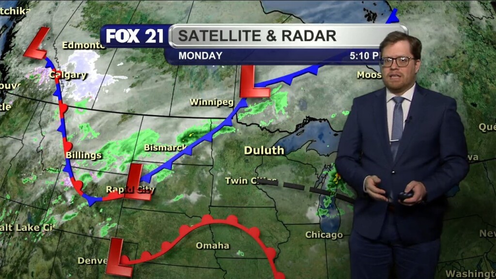 Monday Evening Northland Forecast