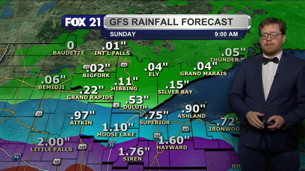 Thursday Evening Northland Forecast