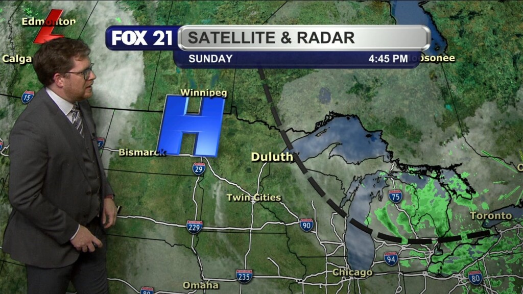 Sunday Evening Northland Forecast