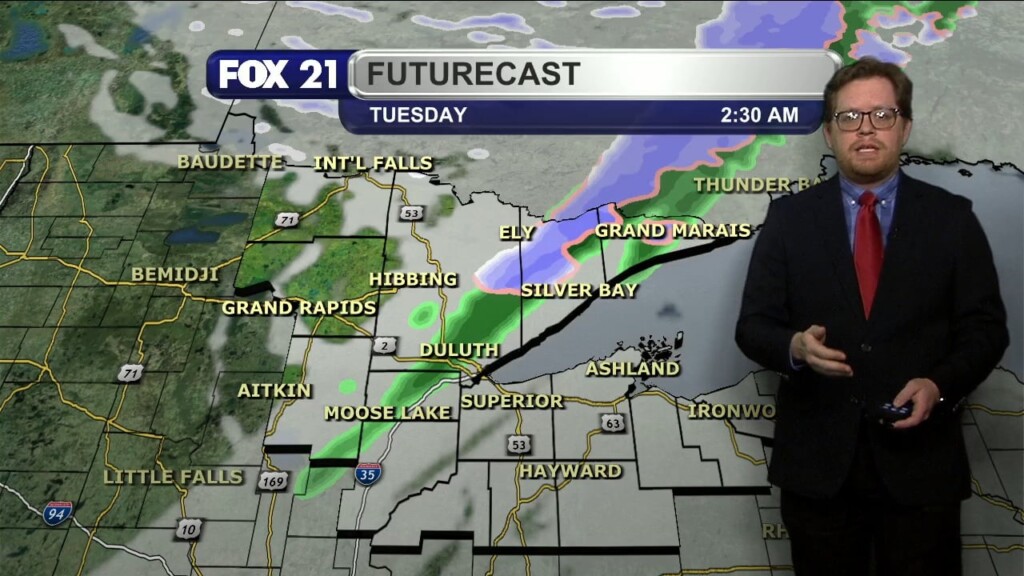 Sunday Evening Northland Forecast