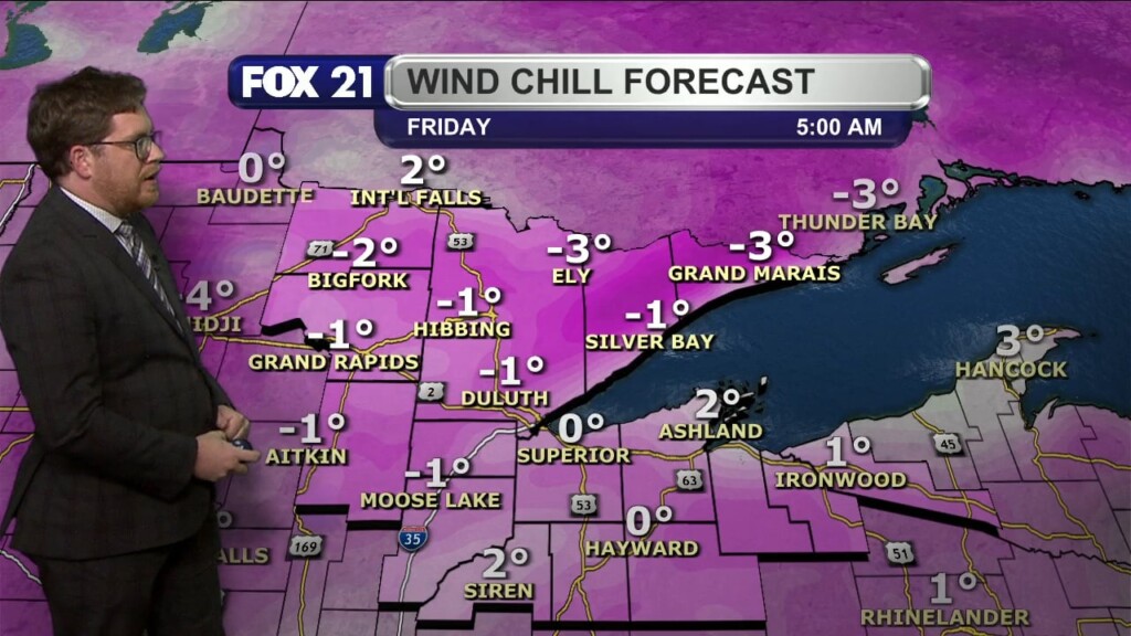 Thursday Evening Northland Forecast