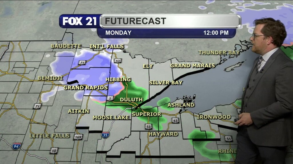 Sunday Evening Northland Forecast