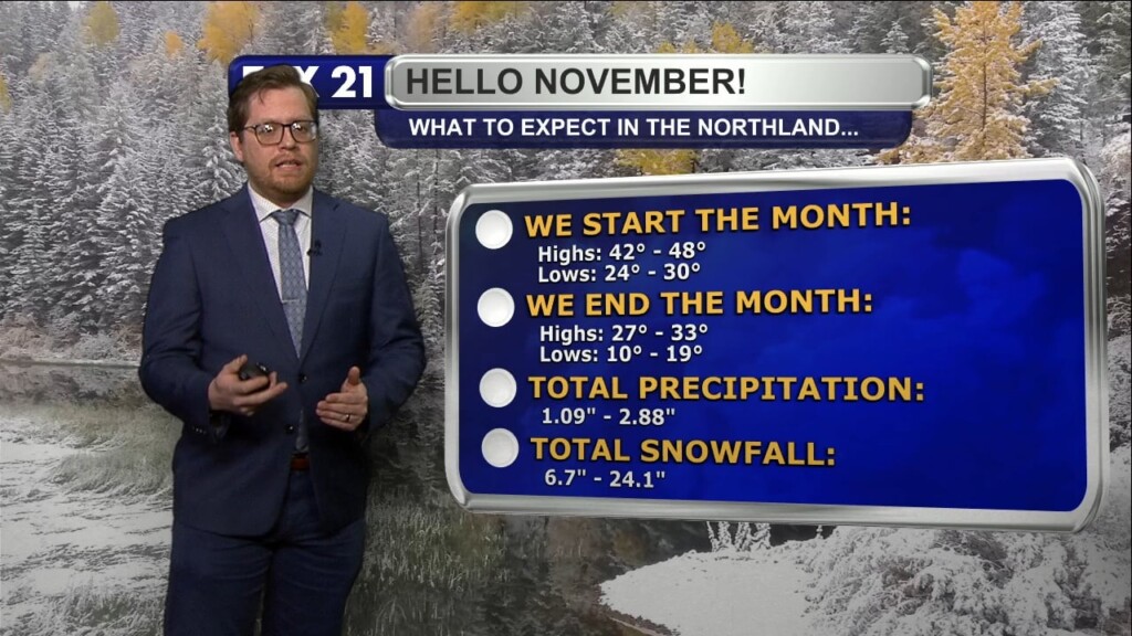 Wednesday Evening Northland Forecast