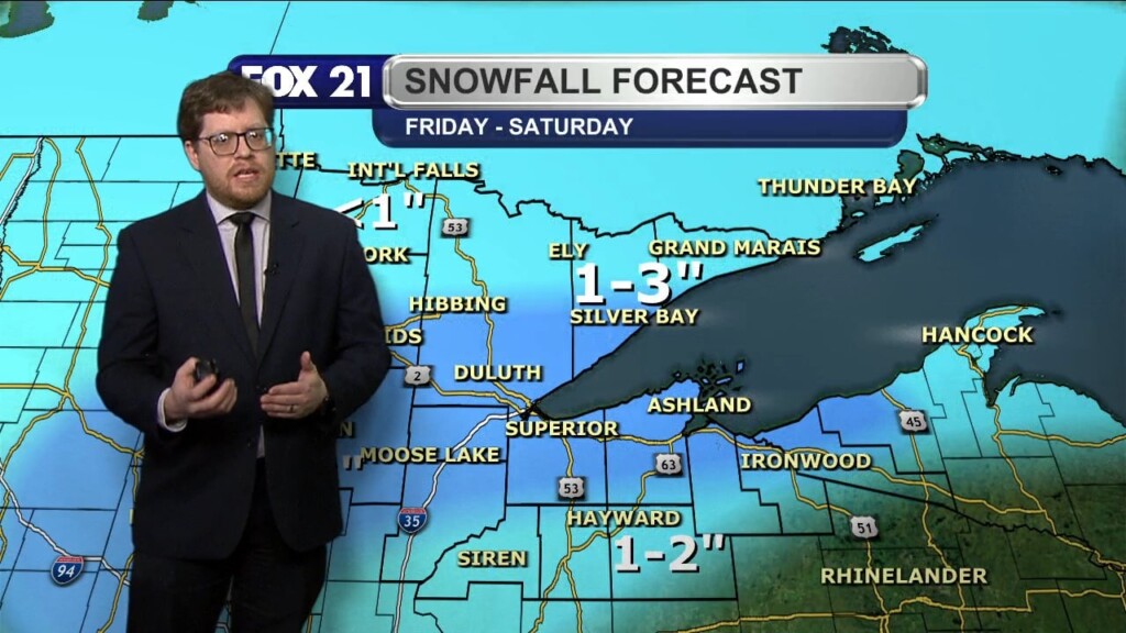 Thursday Evening Northland Forecast