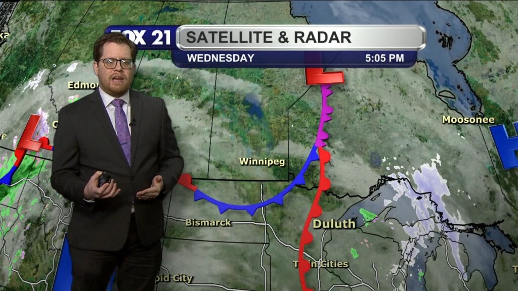 Wednesday Evening Northland Forecast
