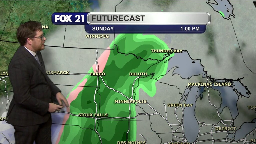 Wednesday Evening Northland Forecast