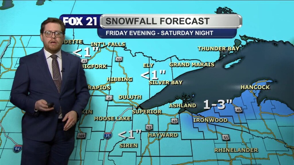 Thursday Evening Northland Forecast