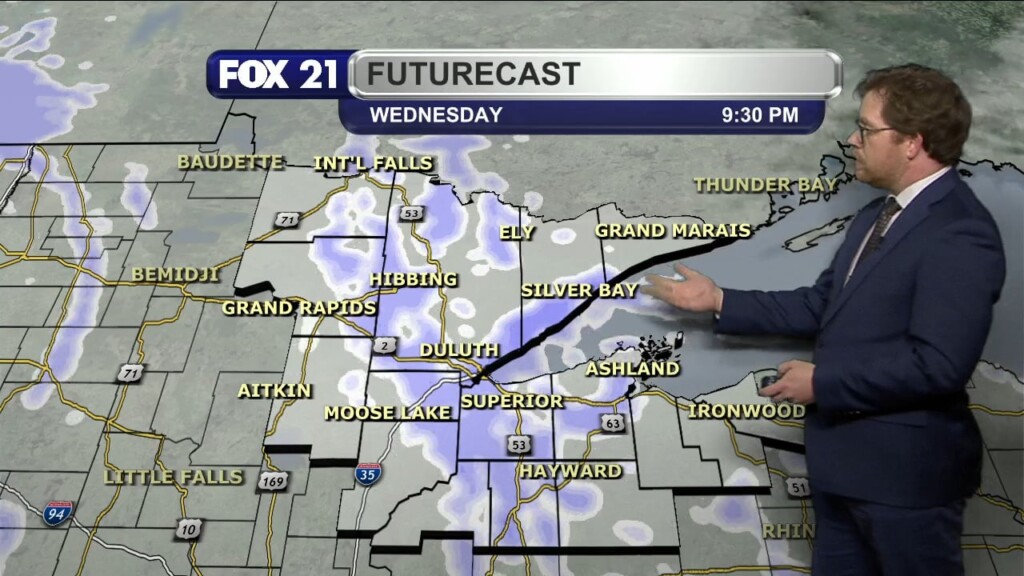 Tuesday Evening Northland Forecast