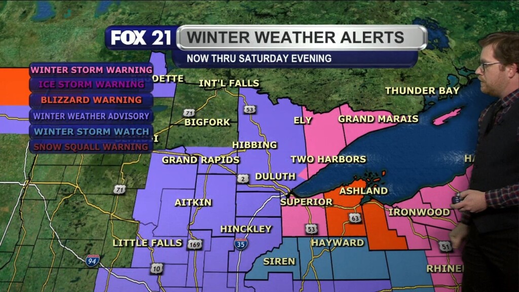 Thursday Evening Northland Forecast