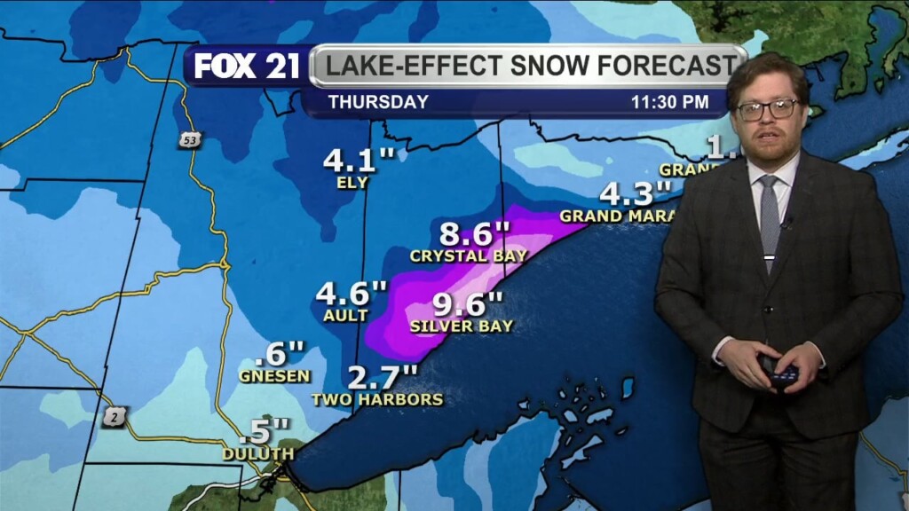 Wednesday Evening Northland Forecast