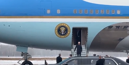 Biden Arrives