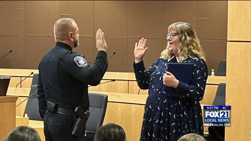 Winterscheidt Sworn In