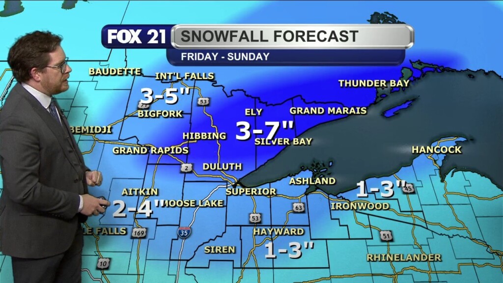 Thursday Evening Northland Forecast