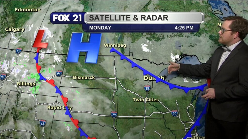 Monday Evening Northland Forecast