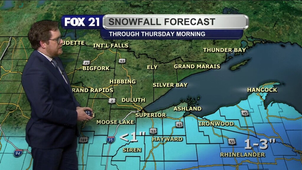 Wednesday Evening Northland Forecast